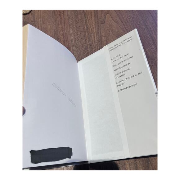 From a Buick 8 (Spanish Version) Stephen King Hardcover Dust Jacket Ex-Libris - Picture 8 of 9